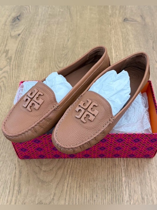 Tory Burch Shoes - Tory Burch Lowell 2 Driver Tumbled Leather Loafer